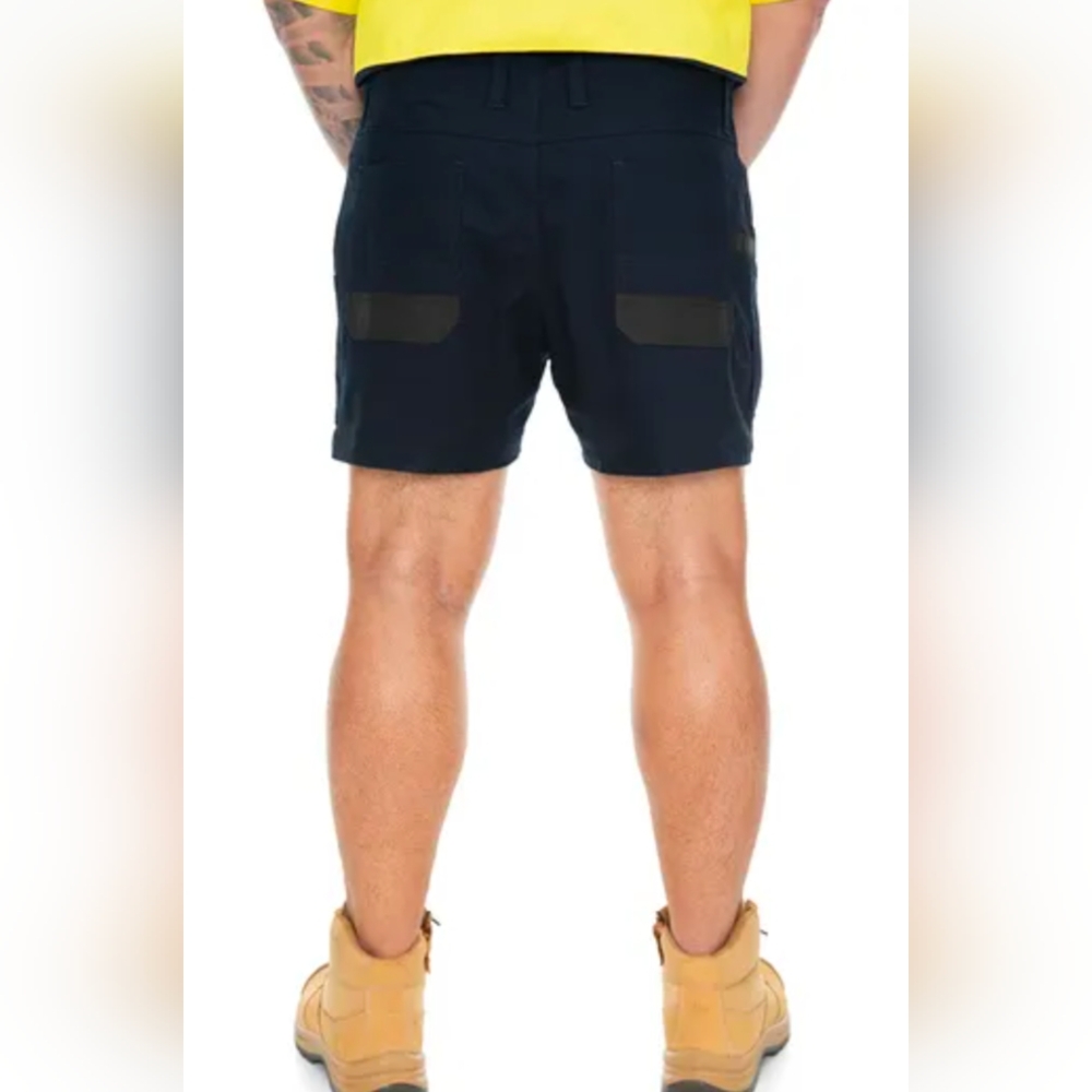 Men's Navy Work Shorts - Picture 2 of 9
